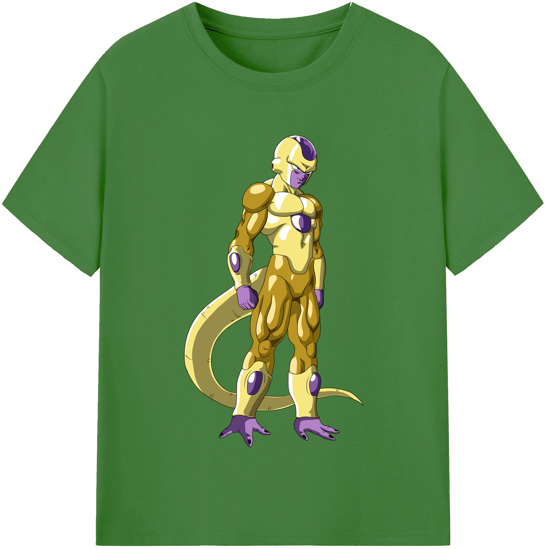 （画像用） ドラゴンボール フリーザ DRAGON BALL Frieza レディースカジュアルプリントTシャツ（綿100％）